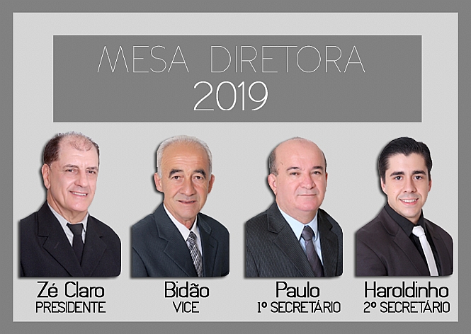 Mesa Diretora - 2019