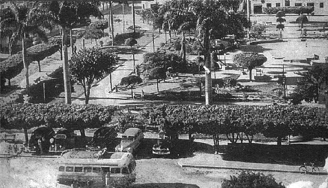 Praa Dr. Alcides Ferreira em 1958